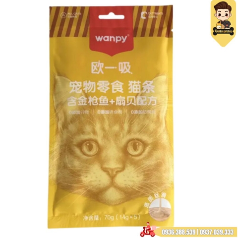 Súp thưởng Wanpy (nội địa trung) - gói 5 thanh