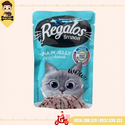 Pate cho mèo Regalos Thái Lan - gói 70g