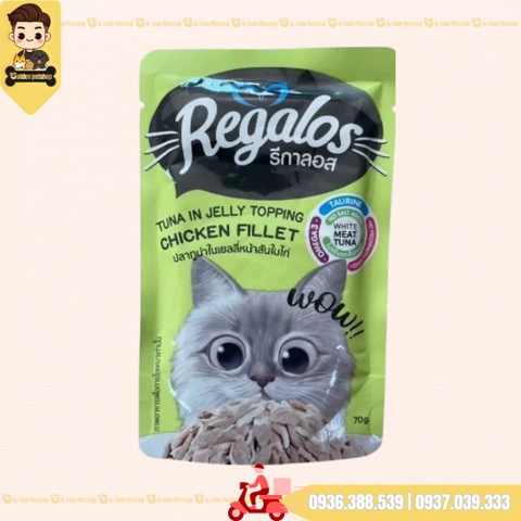 Pate cho mèo Regalos Thái Lan - gói 70g