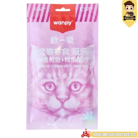 Súp thưởng Wanpy (nội địa trung) - gói 5 thanh