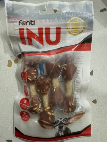 Que gặm gà viên Inu 70g