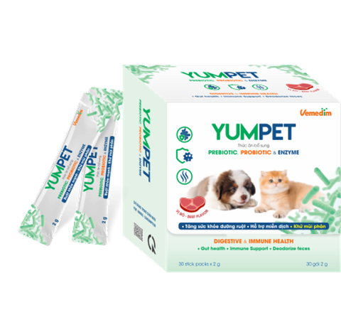 Yumpet - Hỗ trợ tiêu hóa, tăng đề kháng cho chó mèo