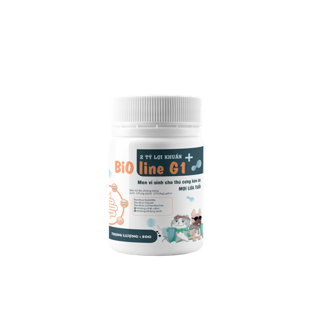 Men vi sinh Bio line G1 dành cho chó mèo mọi lứa tuổi