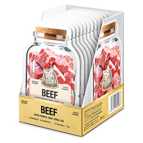 Pate Cho Mèo Real & Raw Catidea 35g