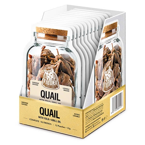 Pate Cho Mèo Real & Raw Catidea 35g
