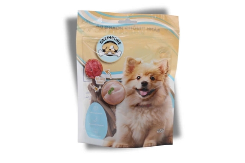 Xương sữa gặm cho chó hình nơ Inu Fonti - gói 100g