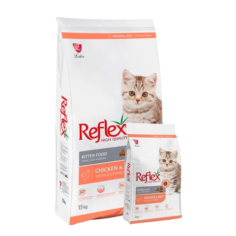Thức ăn cho mèo Reflex Kitten - Vị Gà gạo cho Mèo con