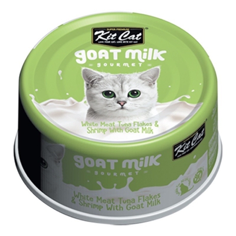 Pate sữa dê kitcat cho mèo lon 70g