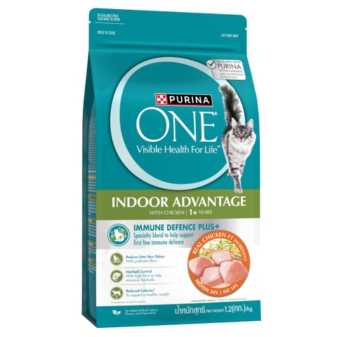 Hạt Cho Mèo Trưởng Thành Purina One Indoor