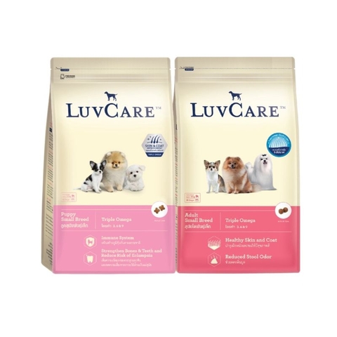 Thức ăn LuvCare dành cho chó con - giống chó nhỏ