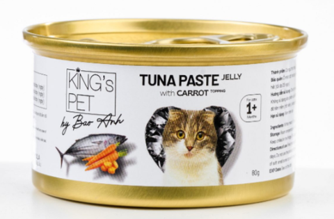 Pate cho chó mèo King's Pet - lon 380g