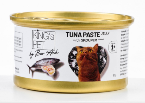 Pate cho chó mèo King's Pet - lon 380g