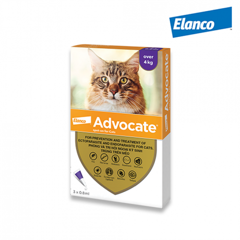 Nhỏ gáy cho mèo trị ve rận, xổ giun Spreadline