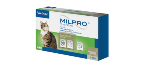Thuốc xổ giun Milpro dành cho chó