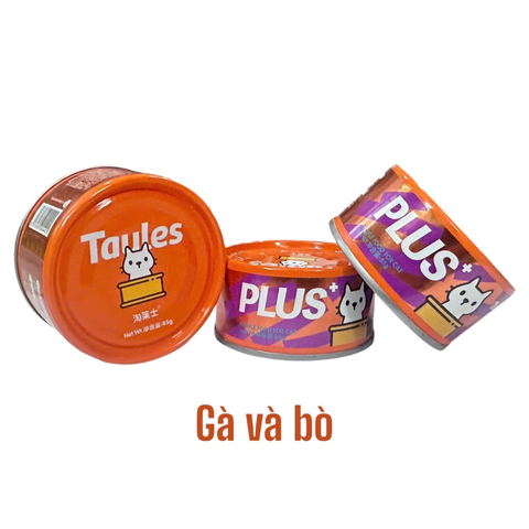Pate Taules PLUS dạng đặc lon 85g