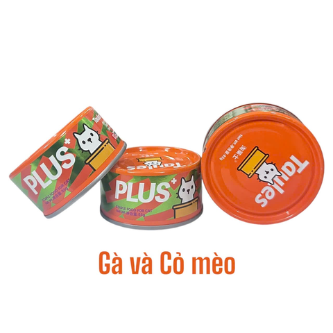 Pate Taules PLUS dạng đặc lon 85g