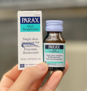 Thuốc xổ giun dạng nước Parax chó mèo 10ml