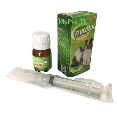 Dung dịch uống/ thoa đặc trị nấm cho thú cưng Flucozol