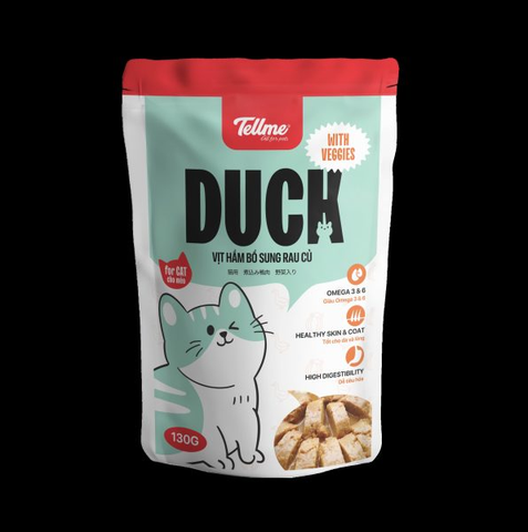 Pate cho mèo Tellme - gói 130g