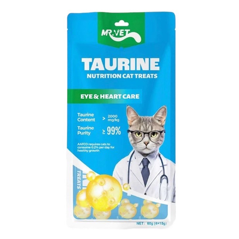Súp bổ sung dinh dưỡng cho mèo MR.VET Nutrition Cat Treats 60g Chính Hãng
