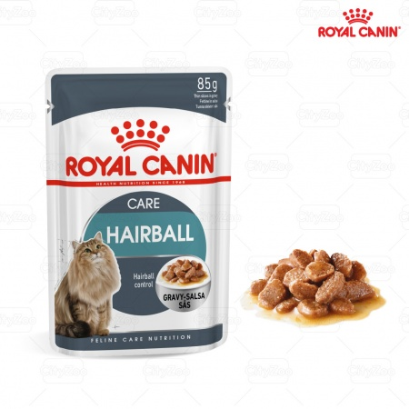 Pate Royal Canin Hairball cho mèo tiêu búi lông Gravy 85g