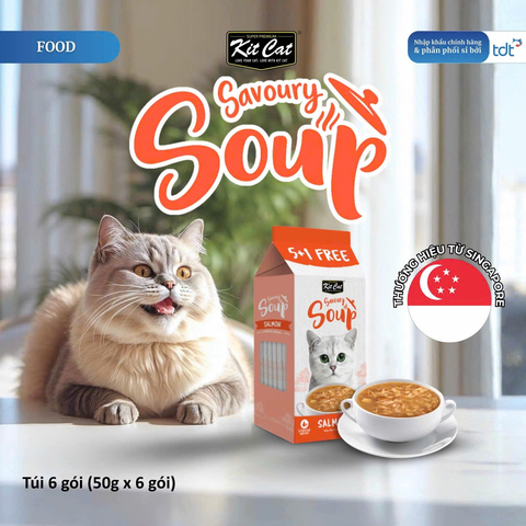 Súp Dinh dưỡng Kitcat cho mèo