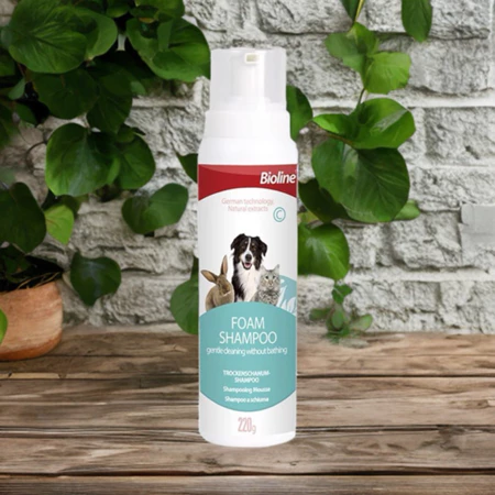 Sữa tắm Bioline điều trị ve rận cho chó 250ml