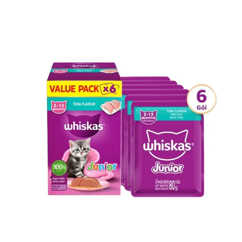 Pate Whiskas Hộp 6 Gói
