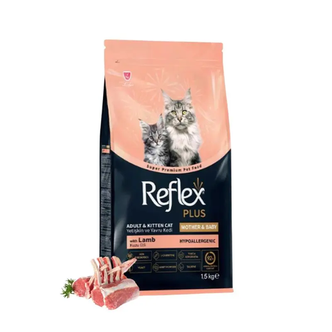 Hạt Reflex Plus BabyCat Vị Cừu Và Gạo cho mèo con 1.5kg