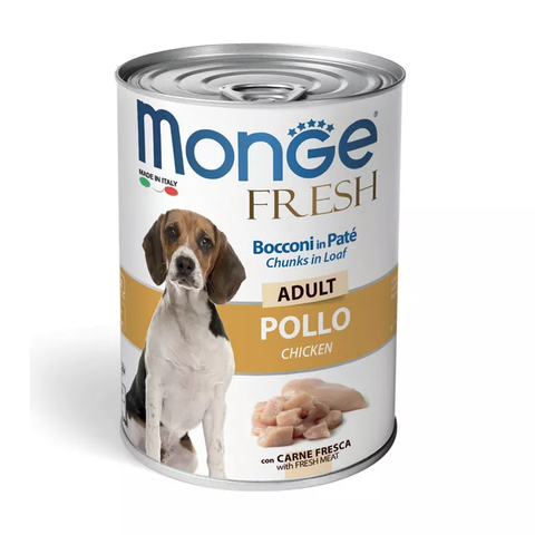 Pate Monge cho chó Lon 400g