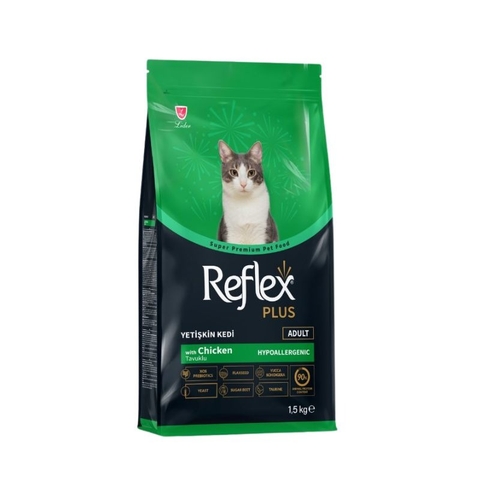 Hạt Reflex Plus Adult Chicken cho mèo trưởng thành vị Gà
