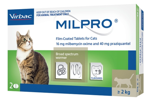 Thuốc xổ giun Milpro cho mèo