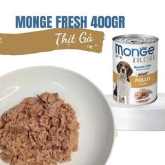 Pate Monge cho chó Lon 400g