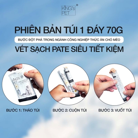 Pate King's Pet gói 70g