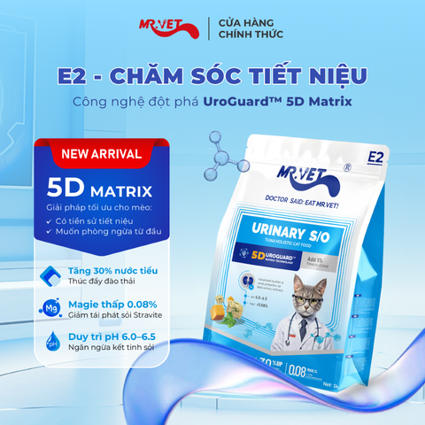 Hạt Mr.Vet 1kg Holistic dòng E cao cấp