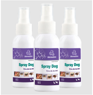 SPRAY DOG - Dung dịch phun trị ve, rận