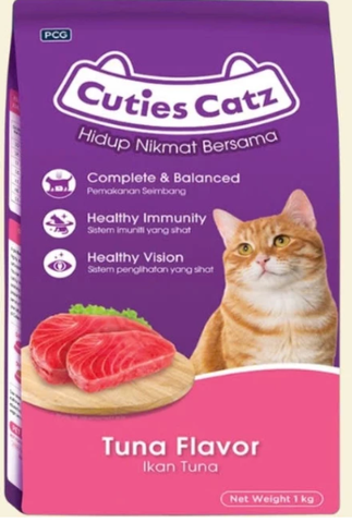 Hạt Cuties Catz 1kg cho mèo mọi lứa tuổi