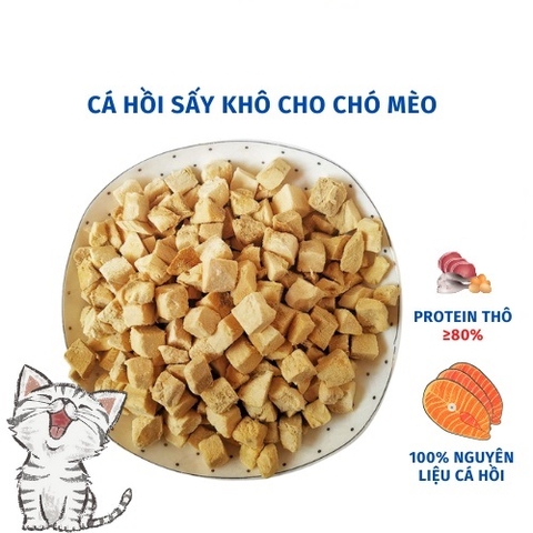 Thức ăn sấy - Đồ sấy dành cho chó mèo