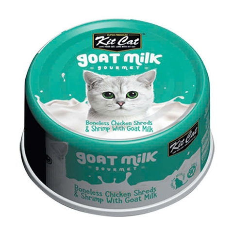 Pate sữa dê kitcat cho mèo lon 70g