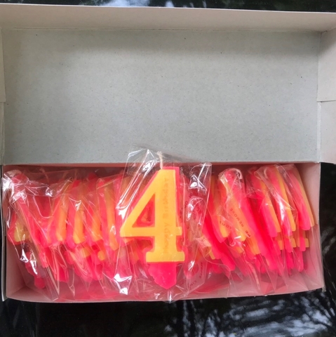 Nến số vàng đỏ số 4