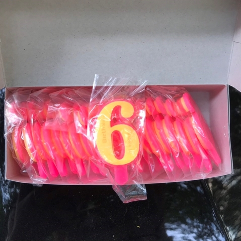Nến số vàng đỏ số 6