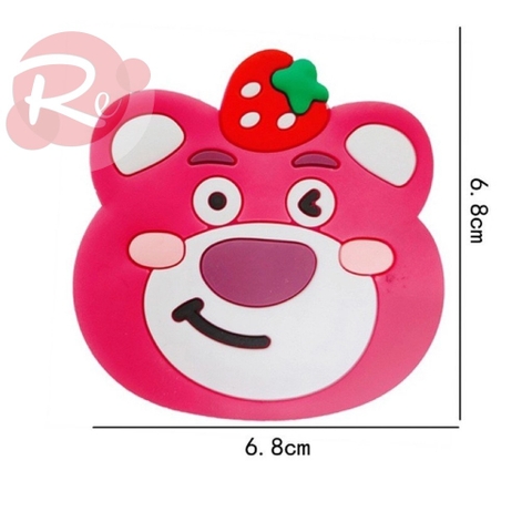 Que cắm Silicon - Mặt gấu Lotso