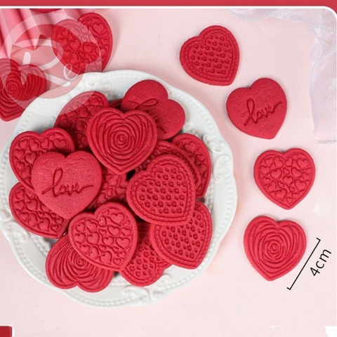 Bánh quy - Love (Đỏ)