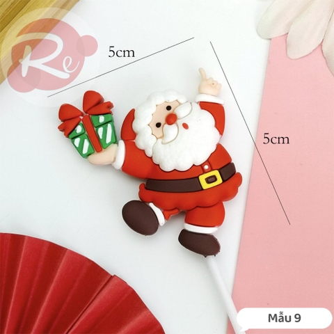 Que cắm Silicon Noel 2023 - Mẫu 9