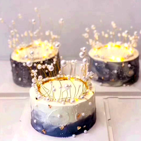 Vương miện ngọc trai - Trắng (Loại 1)