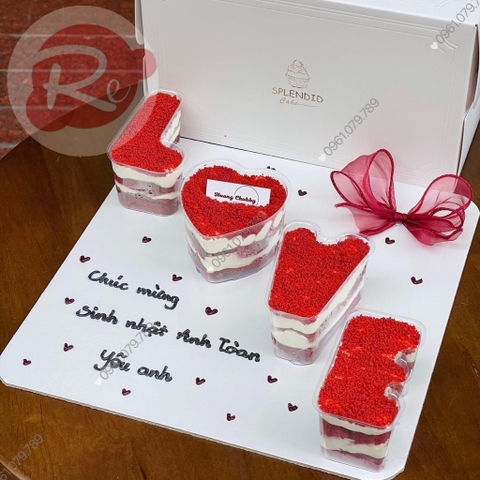 Set 10 khuôn trong LOVE