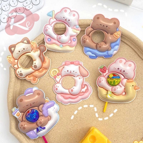 Set 6 giấy bọc kẹo - Thỏ