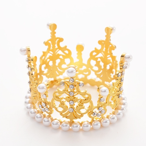 Vương Miện Công Chúa (Hợp Kim 7,5cm) - Vàng
