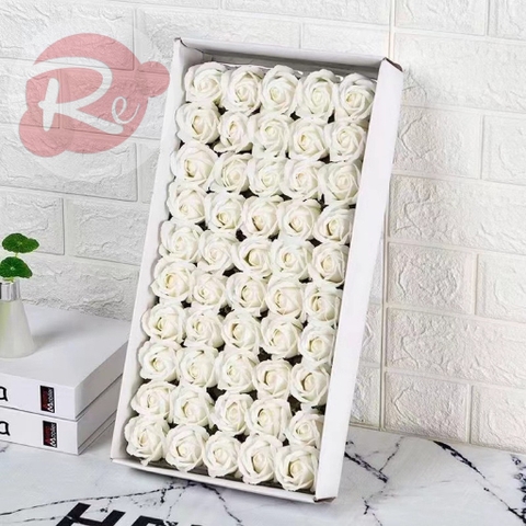 Gói5 bông hoa sáp - Trắng