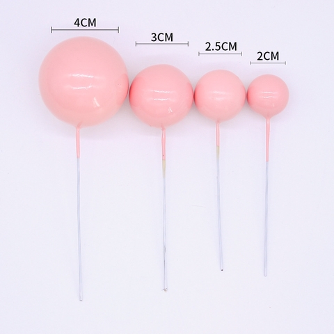 Bi Màu (Gói 40 viên Mix size) - Hồng